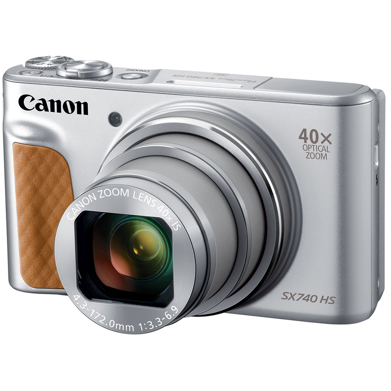 Canon PowerShot SX740 HS Digital Camera (Silver)  